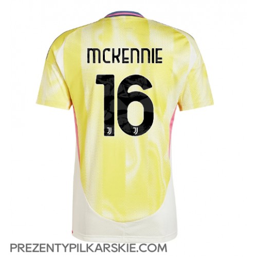 Stroje piłkarskie Juventus Weston McKennie #16 Koszulka Wyjazdowej 2024-25 Krótki Rękaw